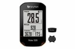 Compteur Vélo GPS BRYTON Rider 320 T (avec Cardio + Cadence)