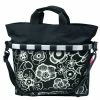 KLICKFIX Reisenthel Sacoche Latérale Bikebasket OVAL M Fleurs