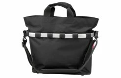 KLICKFIX Reisenthel Sacoche Latérale Bikebasket OVAL M Noir
