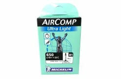 MICHELIN Chambre à Air Route AIRCOMP ULTRA LIGHT 650x18/23c Valve 40 Mm