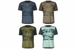 SCOTT Maillot Manches Courtes VTT Homme TRAIL FLOW 2023