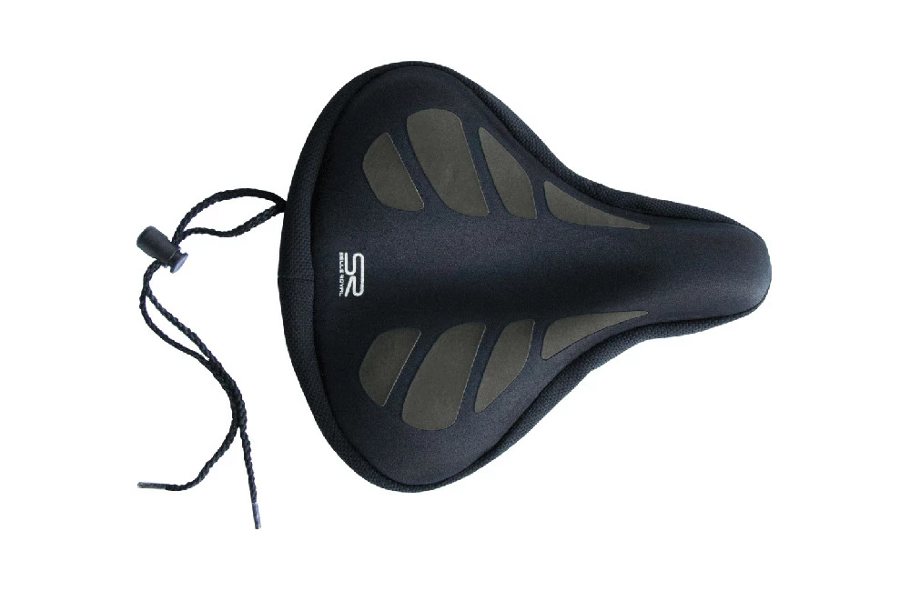 SELLE ROYAL Couvre-selle Gel Pour Bicyclette Ou Vélo D'appartement Large Indent - Noir 1 SELLE ROYAL Couvre-selle Gel Pour Bicyclette Ou Vélo D'appartement Large Indent - Noir