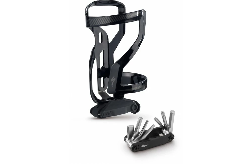 SPECIALIZED Porte-bidon Zee Cage II Droit Avec Outils 1 SPECIALIZED Porte-bidon Zee Cage II Droit Avec Outils