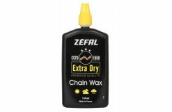 ZEFAL Lubrifiant Cire Extra Dry Wax Pour Chaîne - Toutes Conditions - 120 Ml